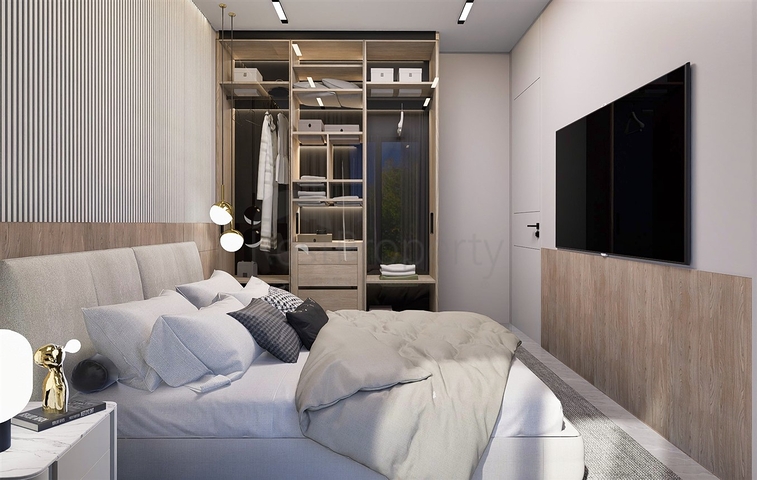 Apartments 2+1 Duplex in der Wohngegend von Persimmon - Antalya