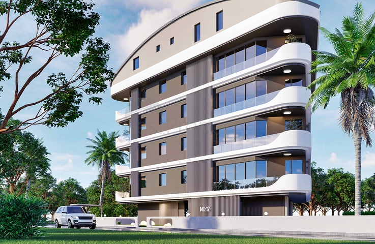 Apartments 2+1 Duplex in der Wohngegend von Persimmon - Antalya