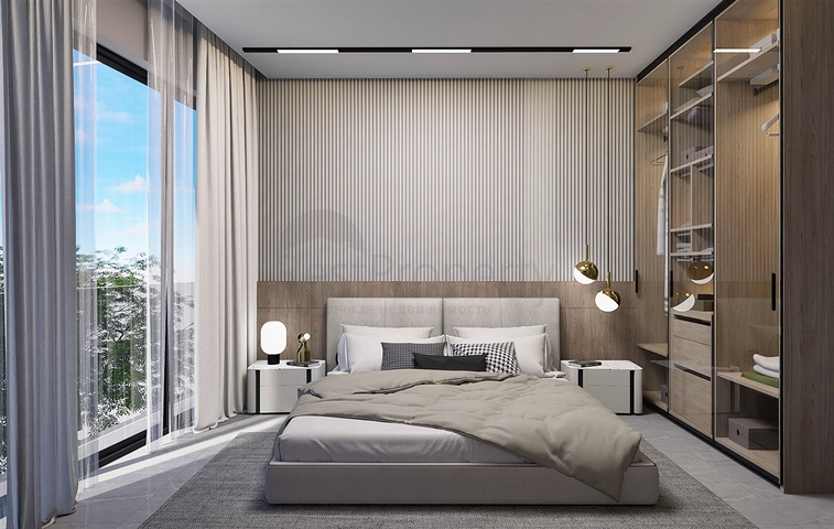 Apartments 2+1 Duplex in der Wohngegend von Persimmon - Antalya