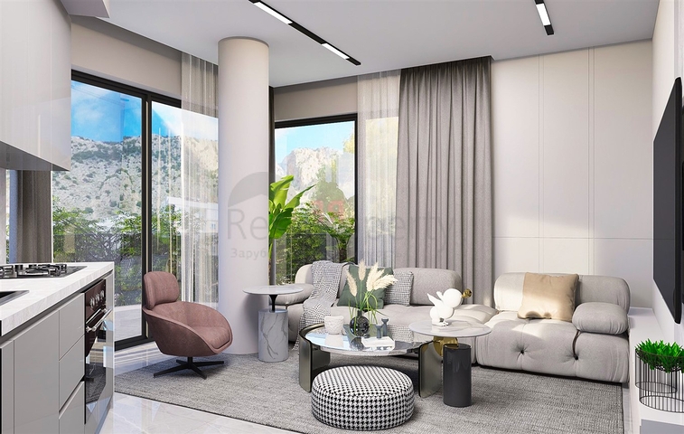 Apartments 2+1 Duplex in der Wohngegend von Persimmon - Antalya