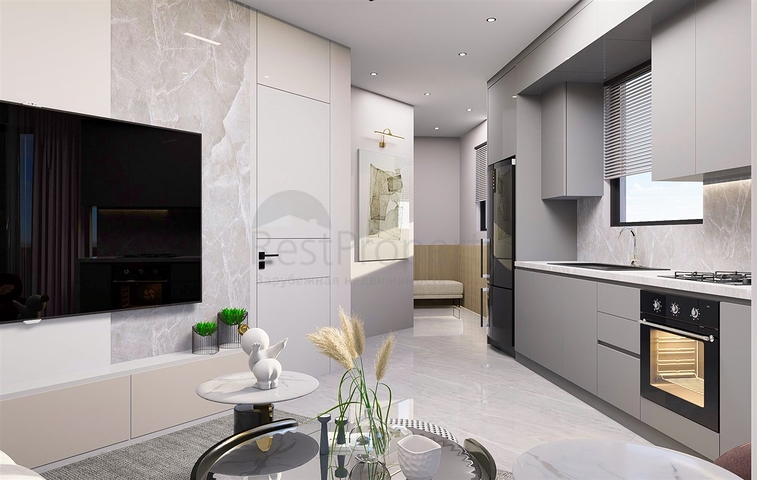 Apartments 2+1 Duplex in der Wohngegend von Persimmon - Antalya