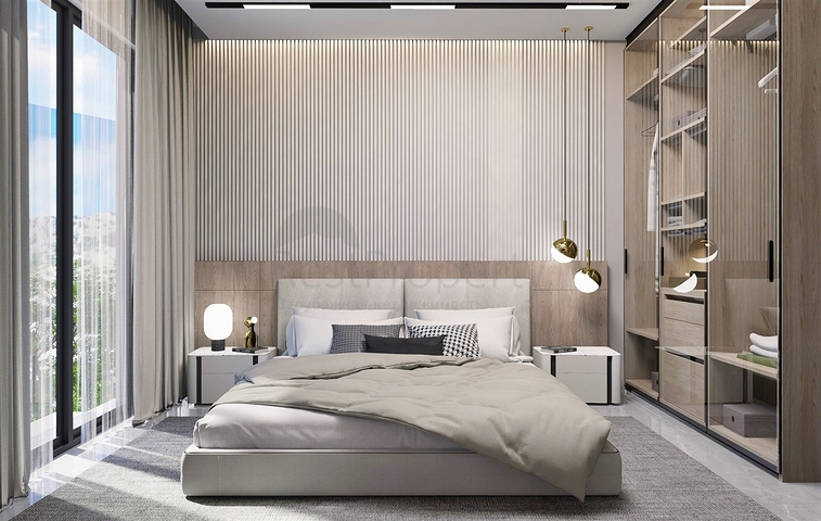 Apartments 2+1 Duplex in der Wohngegend von Persimmon - Antalya