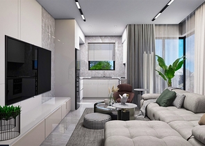 Apartments 2+1 Duplex in der Wohngegend von Persimmon - Antalya