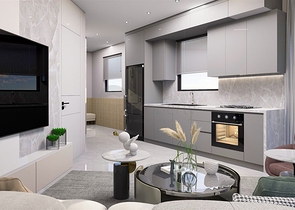 Apartments 2+1 Duplex in der Wohngegend von Persimmon - Antalya