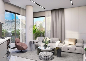 Apartments 2+1 Duplex in der Wohngegend von Persimmon - Antalya