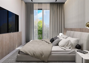 Apartments 2+1 Duplex in der Wohngegend von Persimmon - Antalya