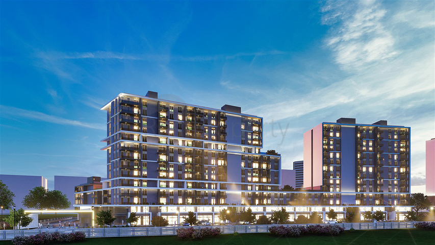 1+1 und 2+1 Wohnungen im Stadtteil Kepez - Antalya