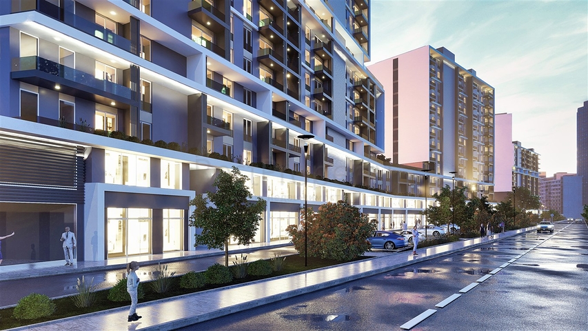 1+1 und 2+1 Wohnungen im Stadtteil Kepez - Antalya