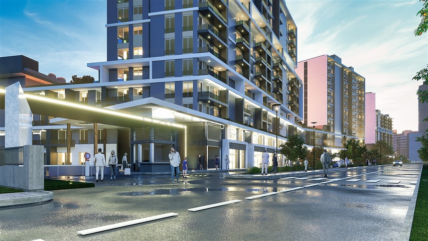 1+1 und 2+1 Wohnungen im Stadtteil Kepez - Antalya