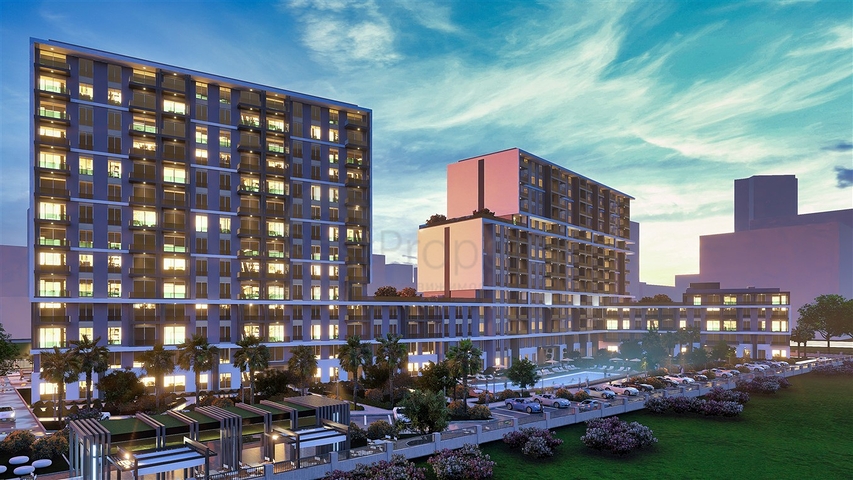 1+1 und 2+1 Wohnungen im Stadtteil Kepez - Antalya