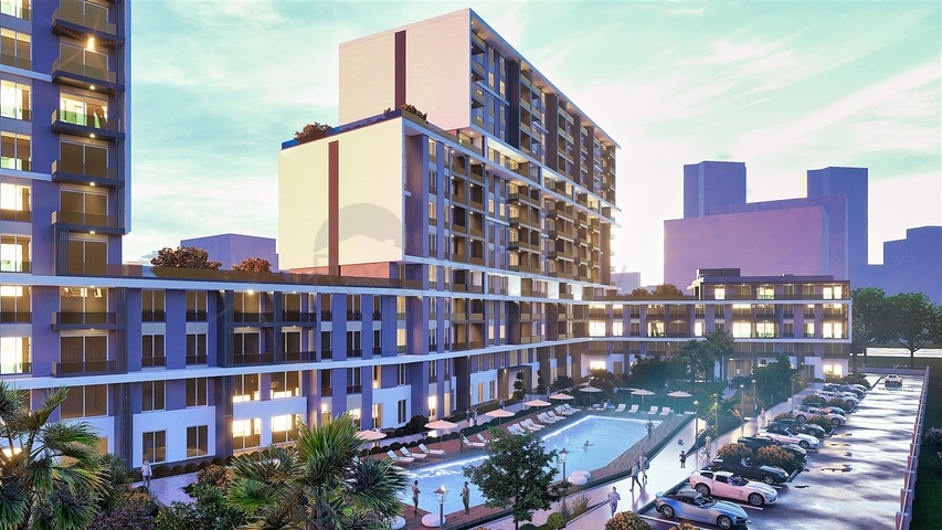 1+1 und 2+1 Wohnungen im Stadtteil Kepez - Antalya