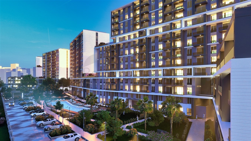 1+1 und 2+1 Wohnungen im Stadtteil Kepez - Antalya