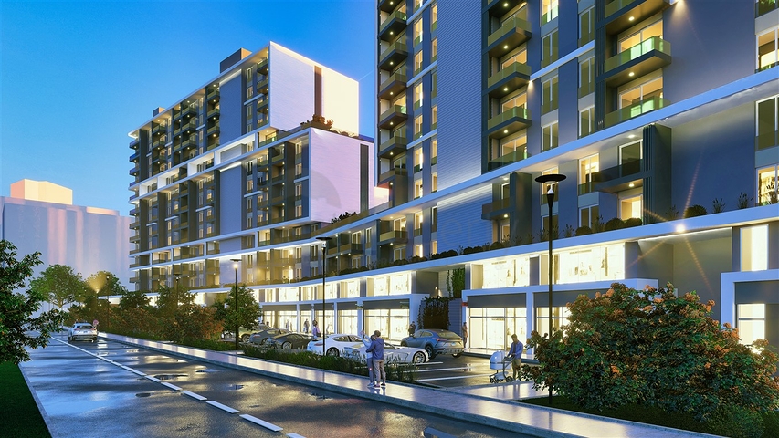 1+1 und 2+1 Wohnungen im Stadtteil Kepez - Antalya