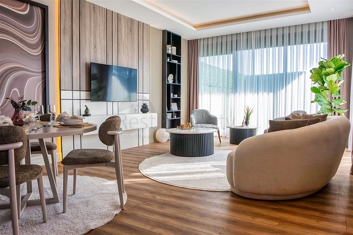 4+1-Villen im Stadtteil Doshemealty - Antalya 