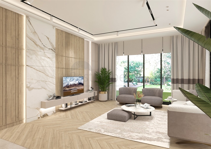 4+1-Villen im Stadtteil Doshemealty - Antalya 