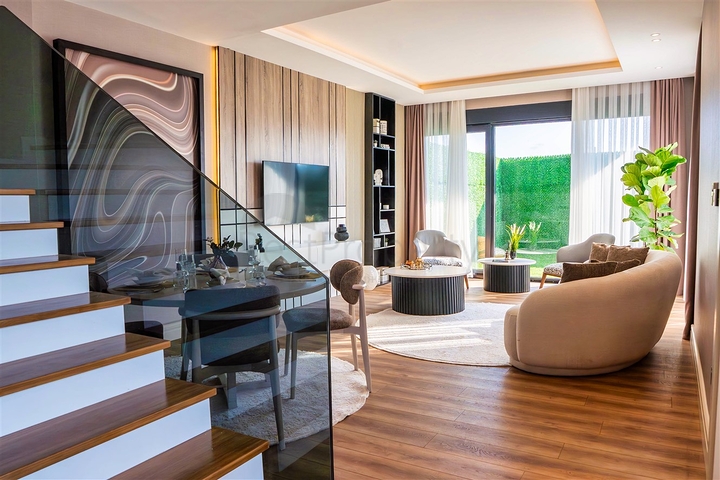 4+1-Villen im Stadtteil Doshemealty - Antalya 