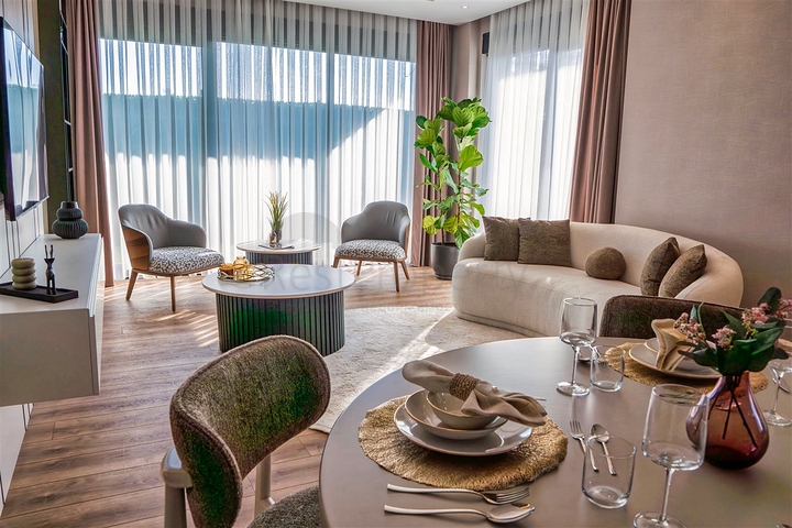 4+1-Villen im Stadtteil Doshemealty - Antalya 