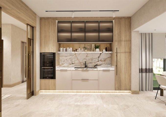 4+1-Villen im Stadtteil Doshemealty - Antalya 