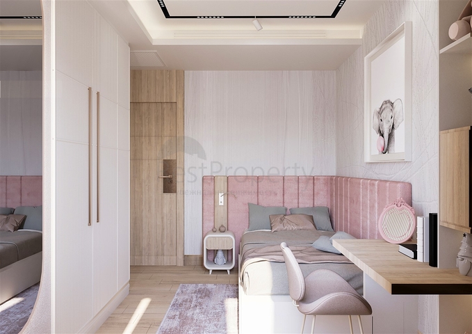 4+1-Villen im Stadtteil Doshemealty - Antalya 