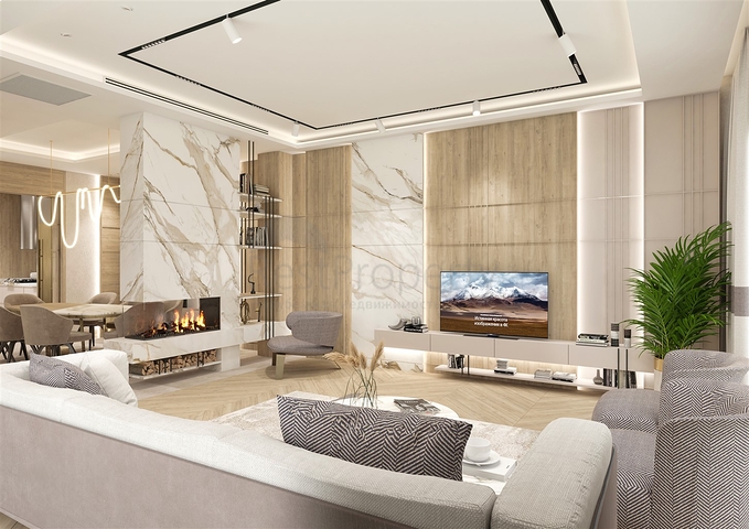 4+1-Villen im Stadtteil Doshemealty - Antalya 