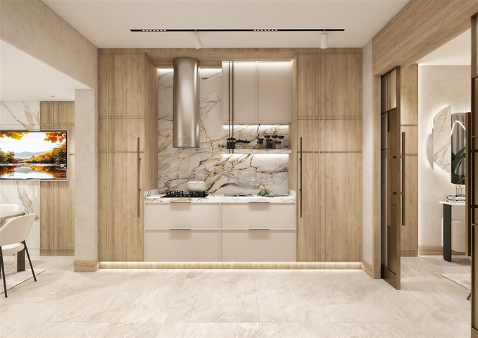 4+1-Villen im Stadtteil Doshemealty - Antalya 