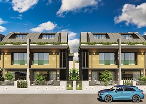 4+1-Villen im Stadtteil Doshemealty - Antalya 