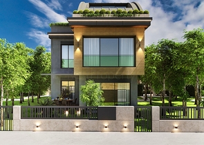 4+1-Villen im Stadtteil Doshemealty - Antalya 