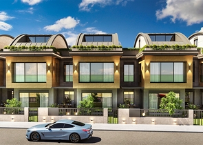 4+1-Villen im Stadtteil Doshemealty - Antalya 