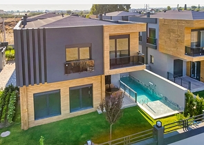 5+1-Villen im Stadtteil Doshemealty - Antalya