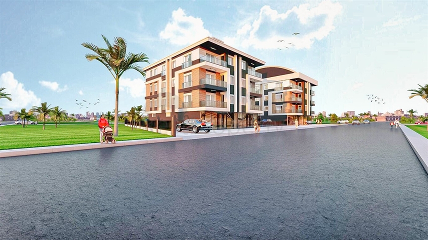 Apartment mit 2+1 Grundriss im Stadtteil Kepez - Antalya 