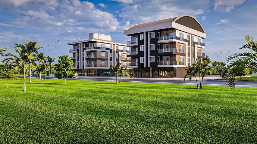 Apartment mit 2+1 Grundriss im Stadtteil Kepez - Antalya 