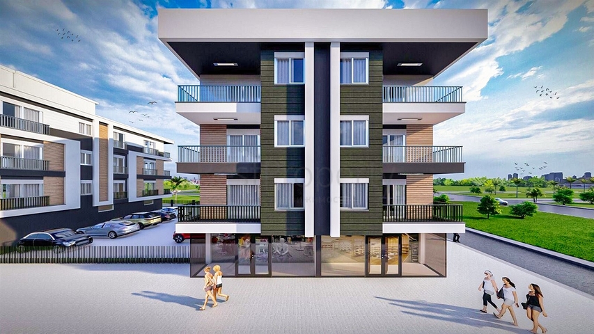 Apartment mit 2+1 Grundriss im Stadtteil Kepez - Antalya 