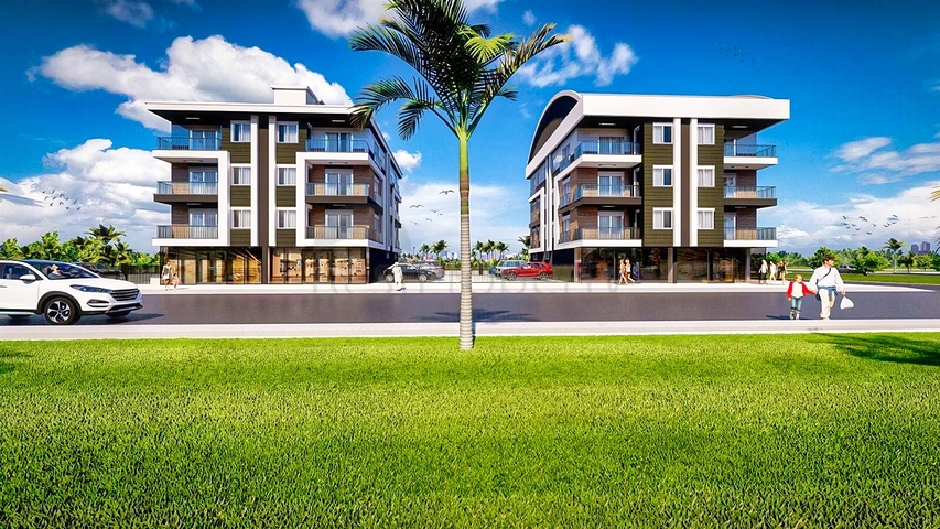 Apartment mit 2+1 Grundriss im Stadtteil Kepez - Antalya 