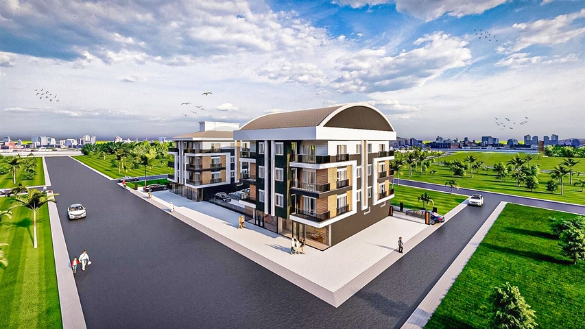 Apartment mit 2+1 Grundriss im Stadtteil Kepez - Antalya 