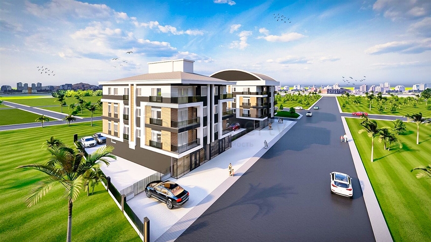 Apartment mit 2+1 Grundriss im Stadtteil Kepez - Antalya 