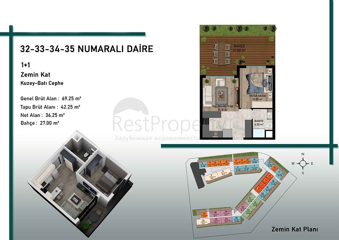 Investitionsprojekt in Altyntaş - Antalya