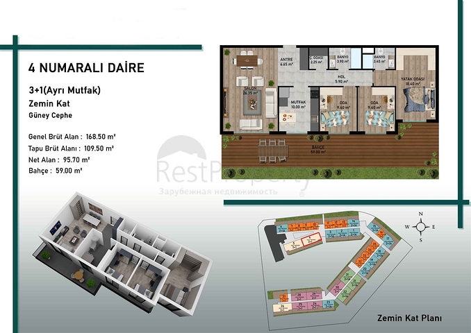Investitionsprojekt in Altyntaş - Antalya