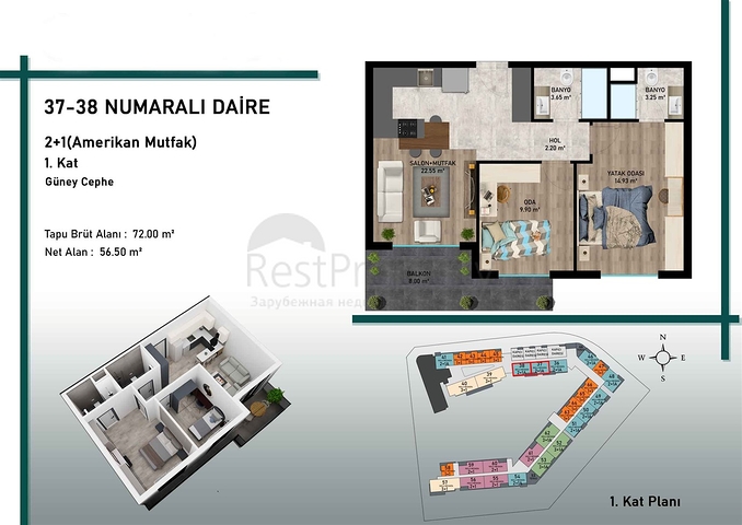 Investitionsprojekt in Altyntaş - Antalya