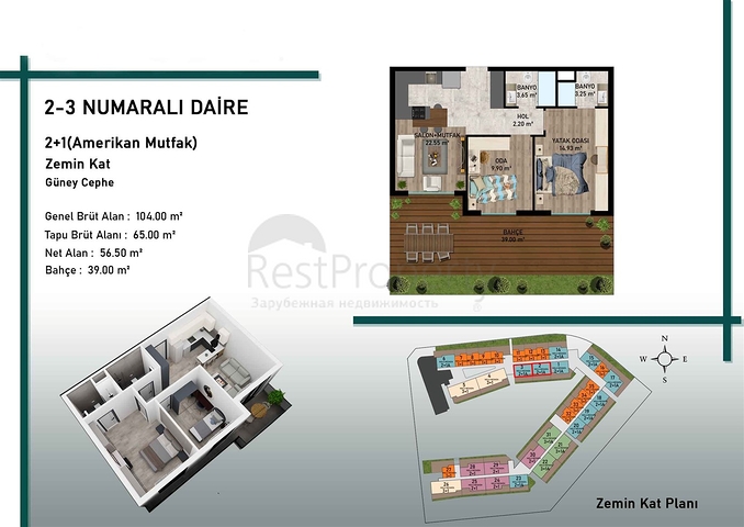 Investitionsprojekt in Altyntaş - Antalya