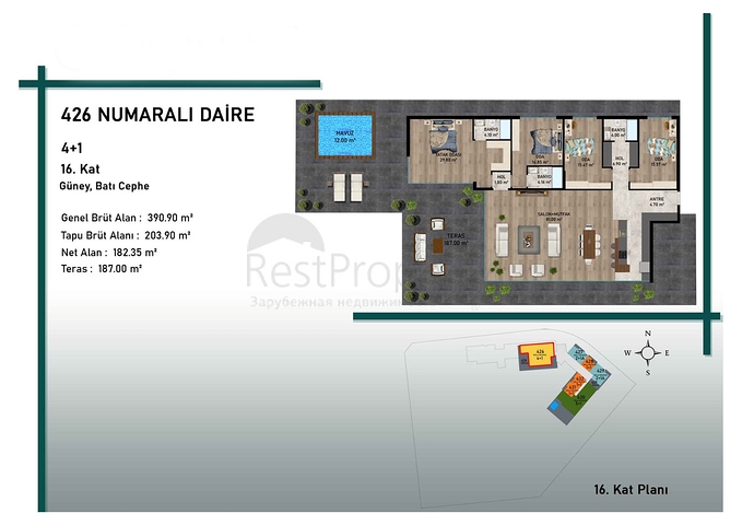 Investitionsprojekt in Altyntaş - Antalya