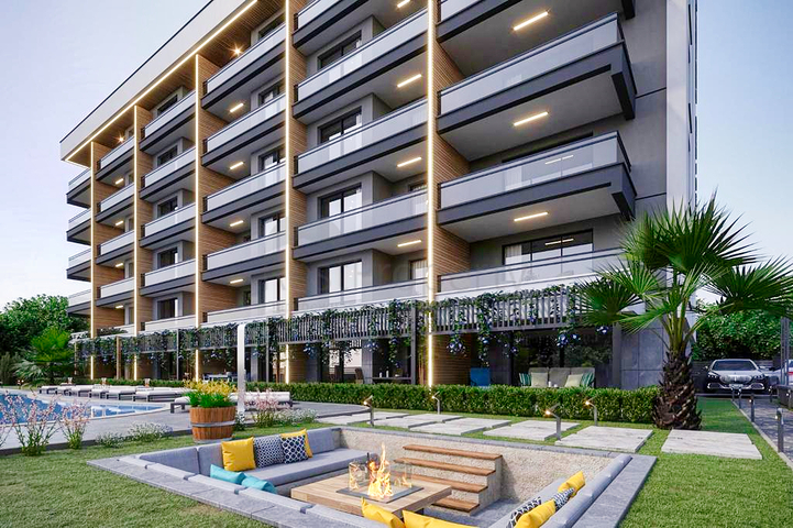 1+1 und 2+1 Wohnungen in Altyntasch - Antalya 