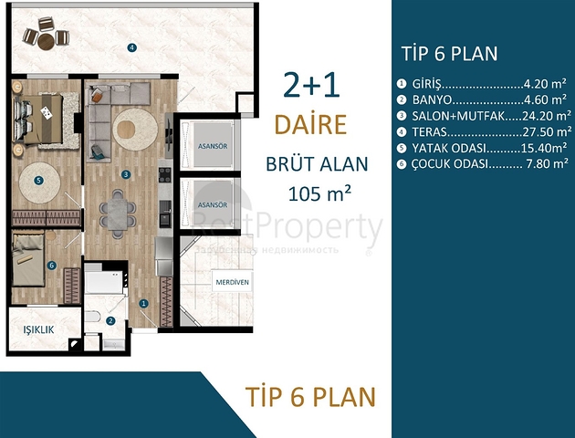Investitionsprojekt im Bezirk Kepez - Antalya 