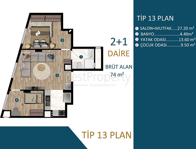 Investitionsprojekt im Bezirk Kepez - Antalya 