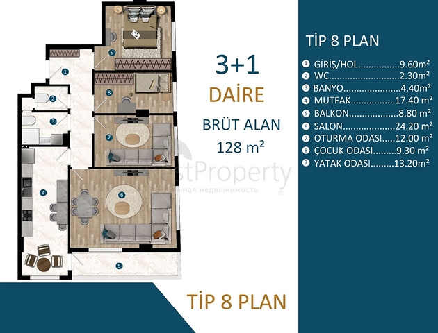 Investitionsprojekt im Bezirk Kepez - Antalya 