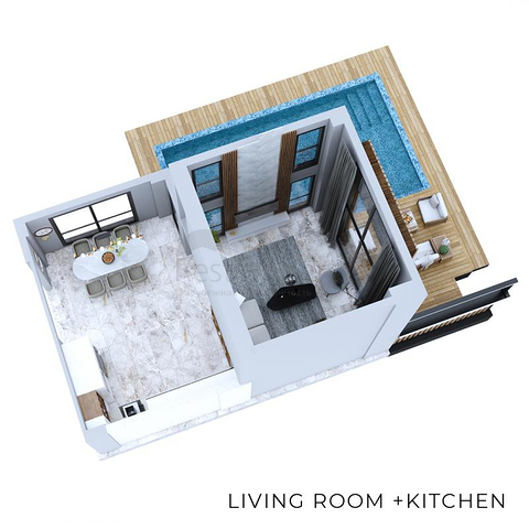 Villa mit 5+1 Grundriss in Side Antalya 