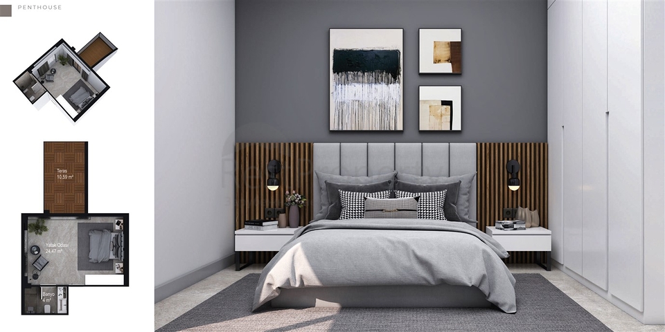 Villa mit 5+1 Grundriss in Side Antalya 