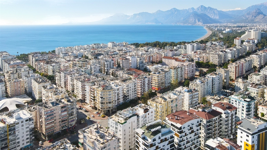 Wohnung mit 3+1 Grundriss in der Wohngegend Varlik - Antalya