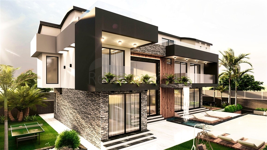 Villa mit 6+1 Grundriss in der Wohngegend Ermenek - Antalya