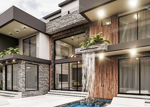 Villa mit 6+1 Grundriss in der Wohngegend Ermenek - Antalya