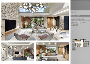 Villa mit 6+1 Grundriss in der Wohngegend Ermenek - Antalya